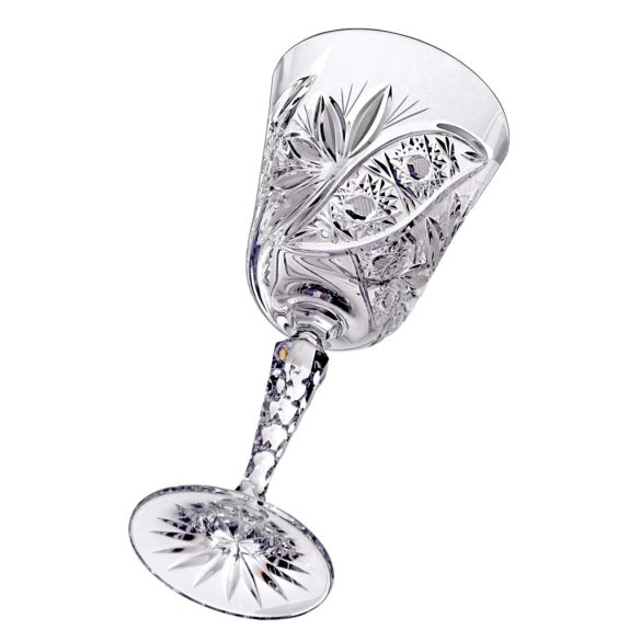 Liliom * Ólomkristály Nagy boros pohár 250 ml (Su14505)