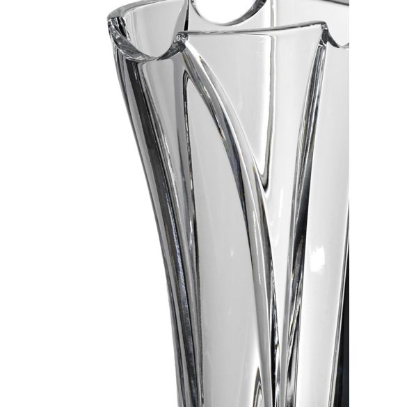 Modern * Ólomkristály Love váza 22 cm (Dupla15014)