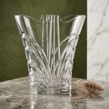 Modern * Ólomkristály Love váza 22 cm (Dupla15214)
