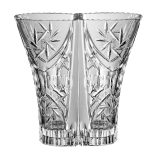 Victoria * Ólomkristály Love váza 22 cm (Dupla16114)