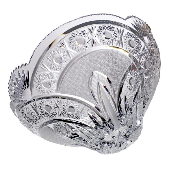 Other Goods * Ólomkristály Gyümölcsös tál 21,7 cm (Sz16422)