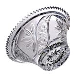 Liliom * Ólomkristály T tál 22 cm (16519)