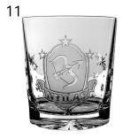 Other Goods * Kristály Horoszkópos whiskys pohár 300 ml (Tos17021)