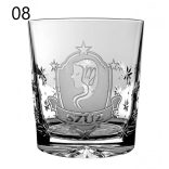 Other Goods * Kristály Horoszkópos whiskys pohár 300 ml (Tos17021)
