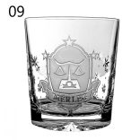 Other Goods * Kristály Horoszkópos whiskys pohár 300 ml (Tos17021)
