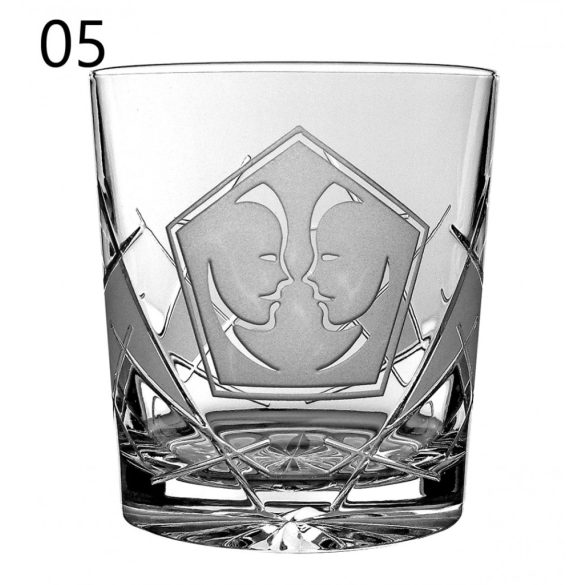 Other Goods * Kristály Horoszkópos whiskys pohár 300 ml (Tos17022)