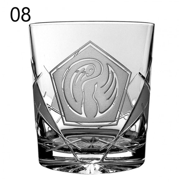 Other Goods * Kristály Horoszkópos whiskys pohár 300 ml (Tos17022)