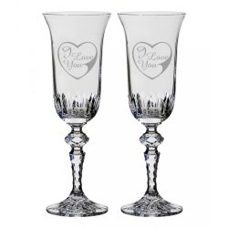   Other Goods * Kristály Romantikus kristály pezsgős pohár 1 (2 db) (LSZI17058)