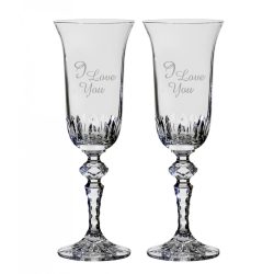   Other Goods * Kristály Romantikus kristály pezsgős pohár 3 (2 db) (LSZO17060)