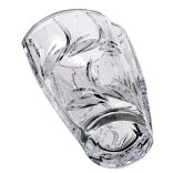 Viola * Kristály Hordó váza 28 cm (Smi17268)