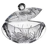 Viola * Kristály Bonbonier 18 cm (Orb17291)