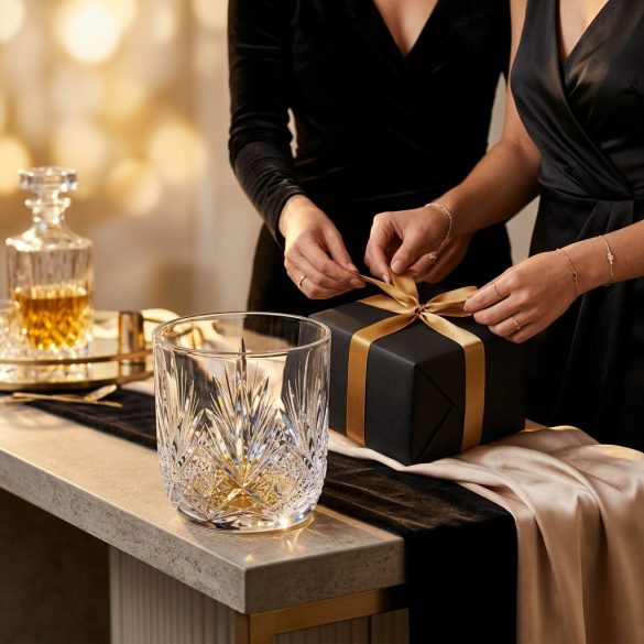 Laura * Kristály Whiskys pohár 280 ml (Orb17324)