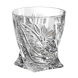 Liliom * Kristály Whiskys pohár 340 ml (Cs17517)