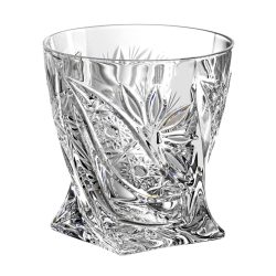 Liliom * Kristály Whiskys pohár 340 ml (Cs17517)