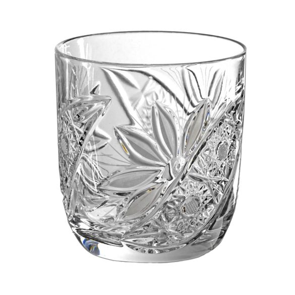 Liliom * Kristály Whiskys pohár 280 ml (Orb17524)