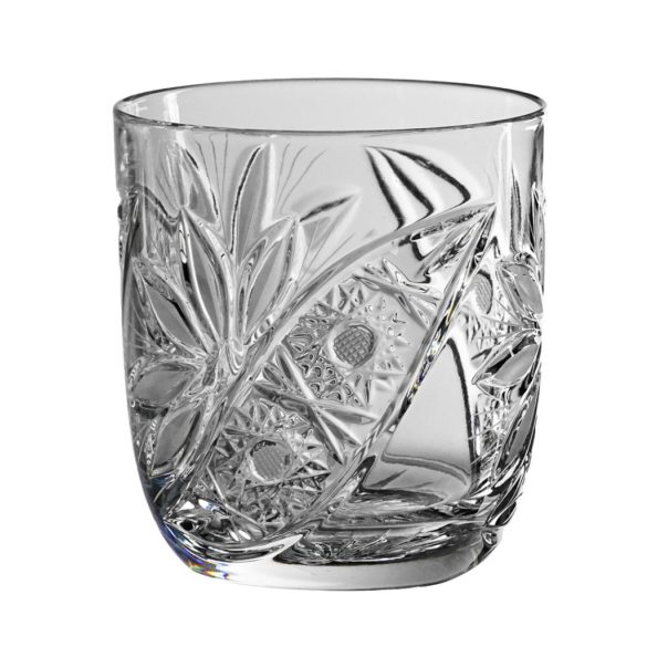 Liliom * Kristály Whiskys pohár 280 ml (Orb17524)