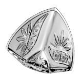 Liliom * Kristály Tál 18 cm (Tri17562)