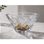 Liliom * Kristály Tál 18 cm (Tri17562)