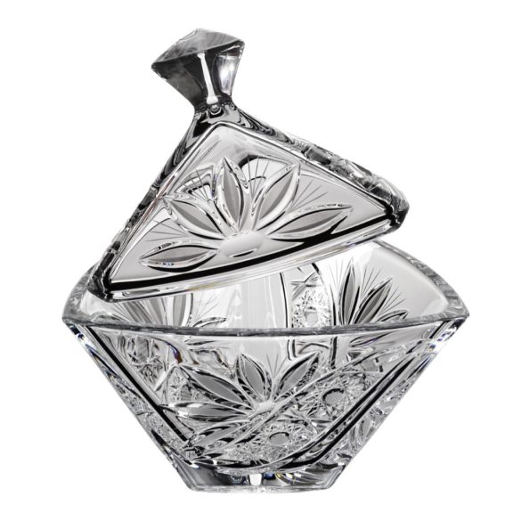 Liliom * Kristály Bonbonier 18 cm (Tri17563)