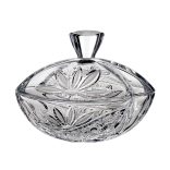 Liliom * Kristály Bonbonier 18 cm (Smi17565)