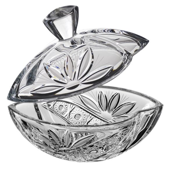 Liliom * Kristály Bonbonier 18 cm (Smi17565)