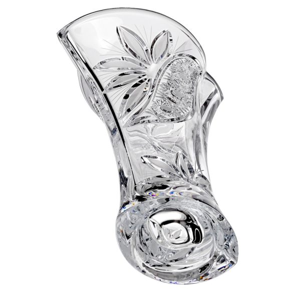Liliom * Kristály X váza 30,5 cm (Smi17569)