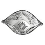 Liliom * Kristály Tál 30,5 cm (Orb17590)