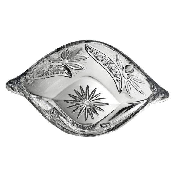 Liliom * Kristály Tál 30,5 cm (Orb17590)