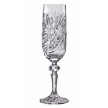 Liliom * Kristály Pezsgős pohár 180 ml (M17597)