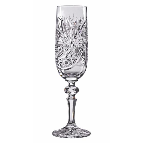 Liliom * Kristály Pezsgős pohár 180 ml (M17597)