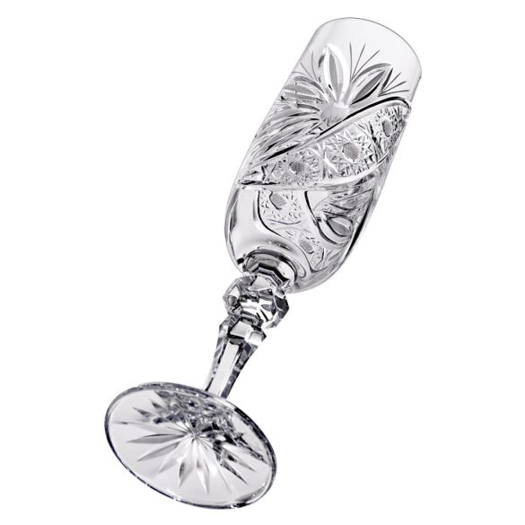 Liliom * Kristály Pezsgős pohár 180 ml (M17597)