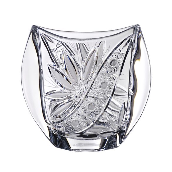 Liliom * Kristály Váza H 18 cm (Orb17599)