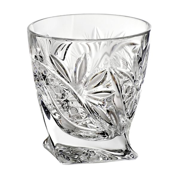 Liliom * Kristály Pálinkás pohár 55 ml (Cs17619)