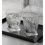 Liliom * Kristály Pálinkás pohár 55 ml (Cs17619)
