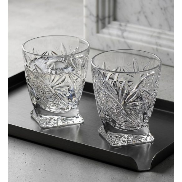 Liliom * Kristály Pálinkás pohár 55 ml (Cs17619)