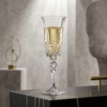 Viola * Kristály Pezsgős pohár 150 ml (L17907)