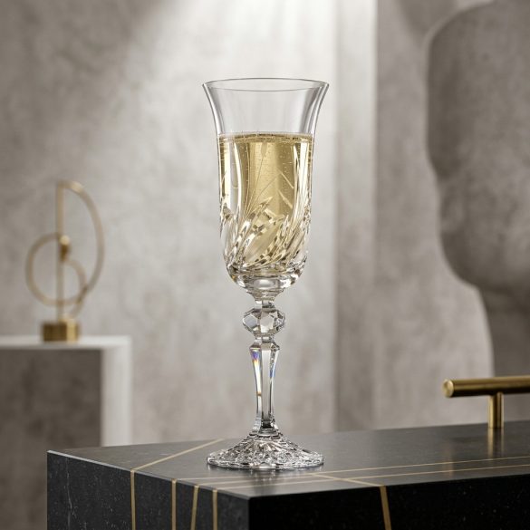 Viola * Kristály Pezsgős pohár 150 ml (L17907)