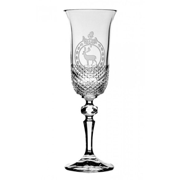 Hunter * Crystal Champagne flute glass 150 ml (L18207)