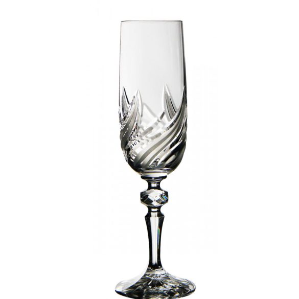 Fire * Crystal Champagne flute glass 180 ml (M18697)