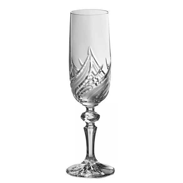 Fire * Crystal Champagne flute glass 180 ml (M18697)