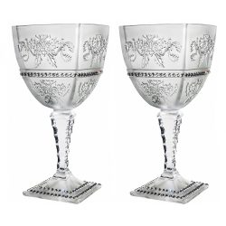 Royal * Kristály Nagy boros pohár készlet 2 db (Ar18925)