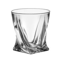 Quad * Kristály Whiskys pohár 340 ml (39842)